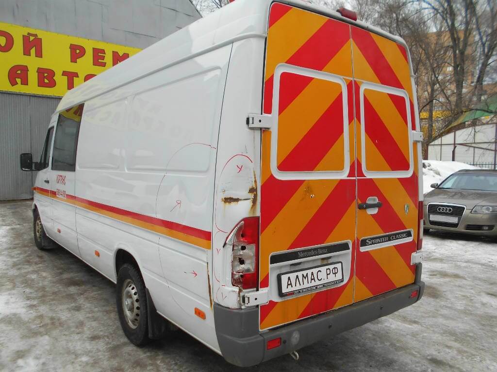 Кузовной ремонт Mercedes Sprinter | Мерседес Спринтер | ВАО